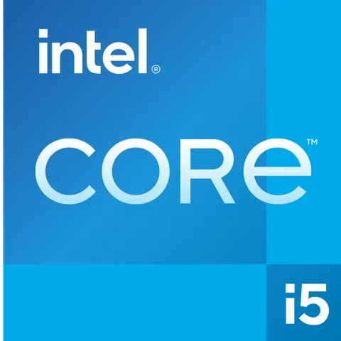 Manufacturer artwork: Intel Core i5 family badge Intel Core i5 family badge